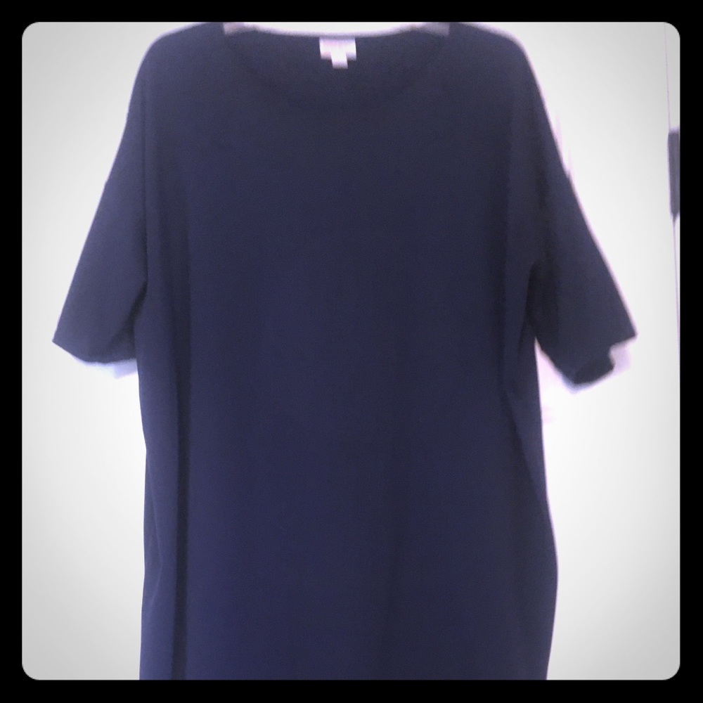 Navy Blue Lularoe Irma Top